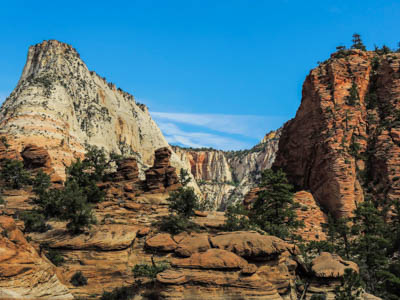 Photo Note Card: 
Canyon Panorama, Zion National Park, in southern Utah