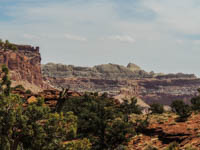 Photo Note Card: View from scenic drive & overlook, Capitol Reef National Park, Utah
