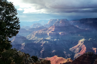 Photo Note Card: 
Angel's Gate and Wotan's Throne Grand Canyon National Park