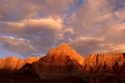 Photo Note Card: 
Commanche Point at Sunset, Grand Canyon National Park