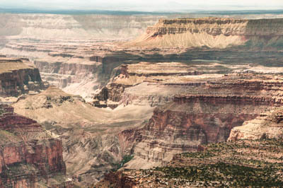 Photo Note Card: 
Thunder River, Surprise Valley and the surrounding Landscape from Timp Point in the Rainbow Rim area of the North Rim, Grand Canyon National Park, Arizona.