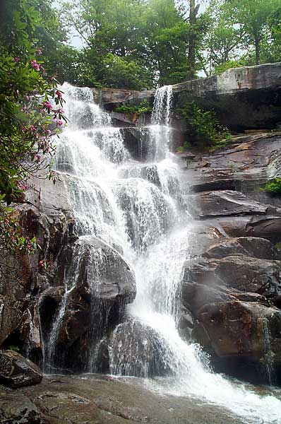 Photo Note Card: 
Ramsay Cascade, taken along the Ramsay Cascade trail, in Great Smoky Mountains National Park, Tennessee