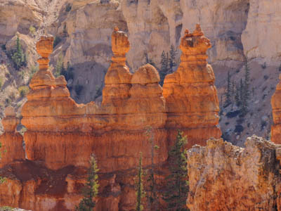 Photo Note Card: 
Sandstone Hoodoos in Bryce Canyon National Park in southwestern Utah