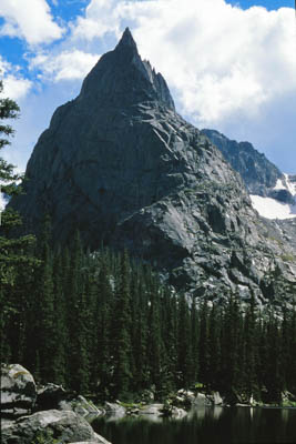 Photo Note Card: 
Lone Eagle Peak (11,919'),  was taken along the Pawnee Pass trail in the Indian Peak Wilderness area of the Colorado Rocky Mountains