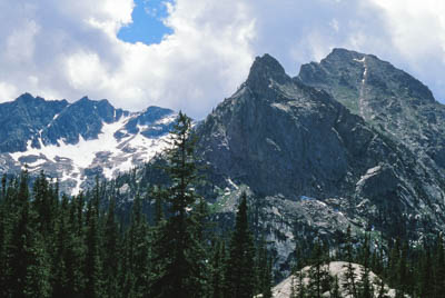 Photo Note Card: 
Pawnee Peak (12,943'),  was taken along the Pawnee Pass trail in the Indian Peak Wilderness area of the Colorado Rocky Mountains