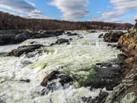 Photo Note Card: Potomac River-Great Falls National Park Maryland