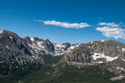 Photo Note Card: 
Forest Canyon Overlook  , Rocky Mountain National Park