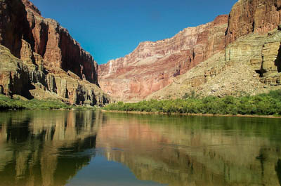 Photo Note Card: 
Looking up the Colorado River from Nankoweap Beach, was taken in Grand Canyon National Park, Arizona