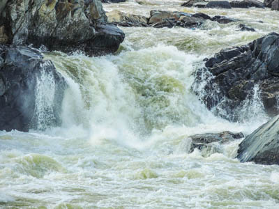 Photo Note Card: 
Great Falls of the Potomac River,  was taken in the Great Falls National Park in Maryland