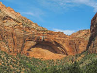 Photo Note Card: Great Arch, Zion National Park, Utah
