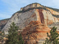 Photo Note Card: 
East Temple Mountain, Zion National Park, Utah
